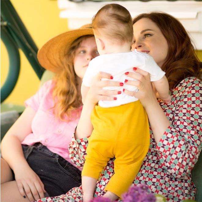 Екатерина Вуличенко с детьми