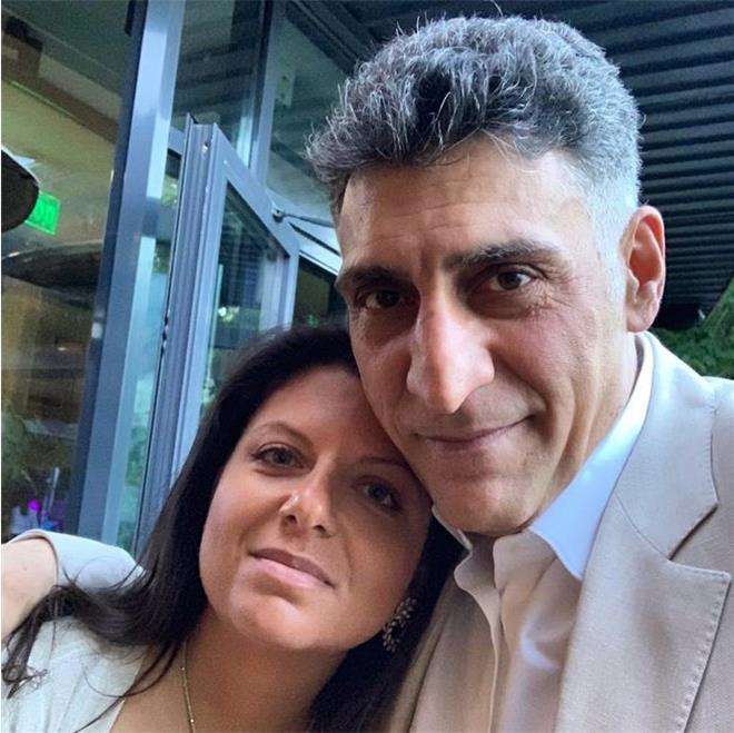 Маргарита Симоньян с мужем