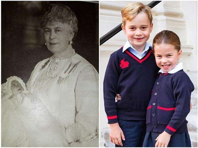 Дети принца Уильяма похожи на его прапрабабушку