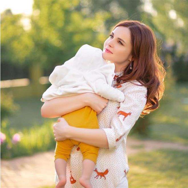 Екатерина Вуличенко с сыном