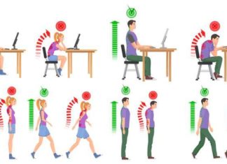 Прості вправи від сутулості