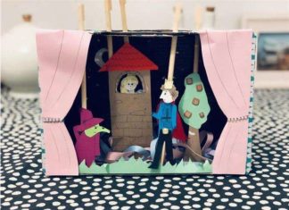 Майстер-клас: ляльковий театр із звичайної коробки