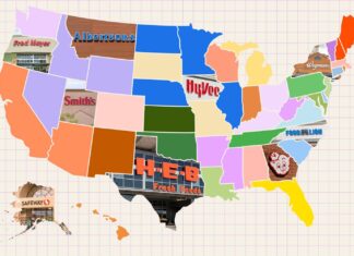 Найпопулярніший продуктовий магазин у кожному штаті США: Повне керівництво