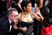 Тейана Тейлор Вступає в Конфлікт з Чоловіком Після “Оскара” через Фізичний Зіткнення