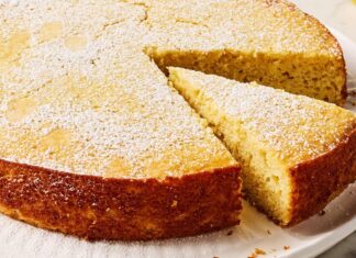 Дивовижно Вологий Лимонний Пиріг на Оливковій Олії: Простий Рецепт